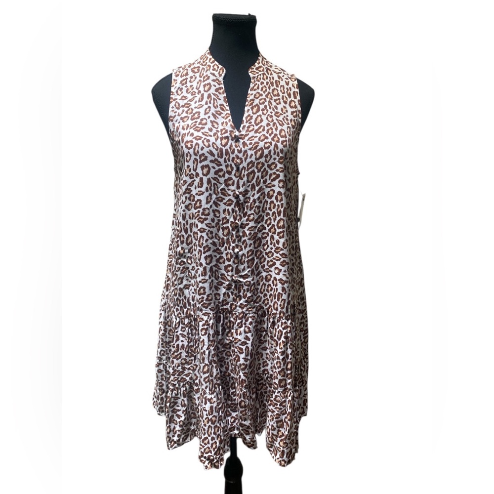 Nine West  Animal Print Dress NWT M
